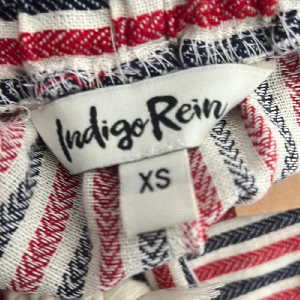 NWT Thread & Supply XS Red White and Blue High Waist Striped Pants - Picture 3 of 6